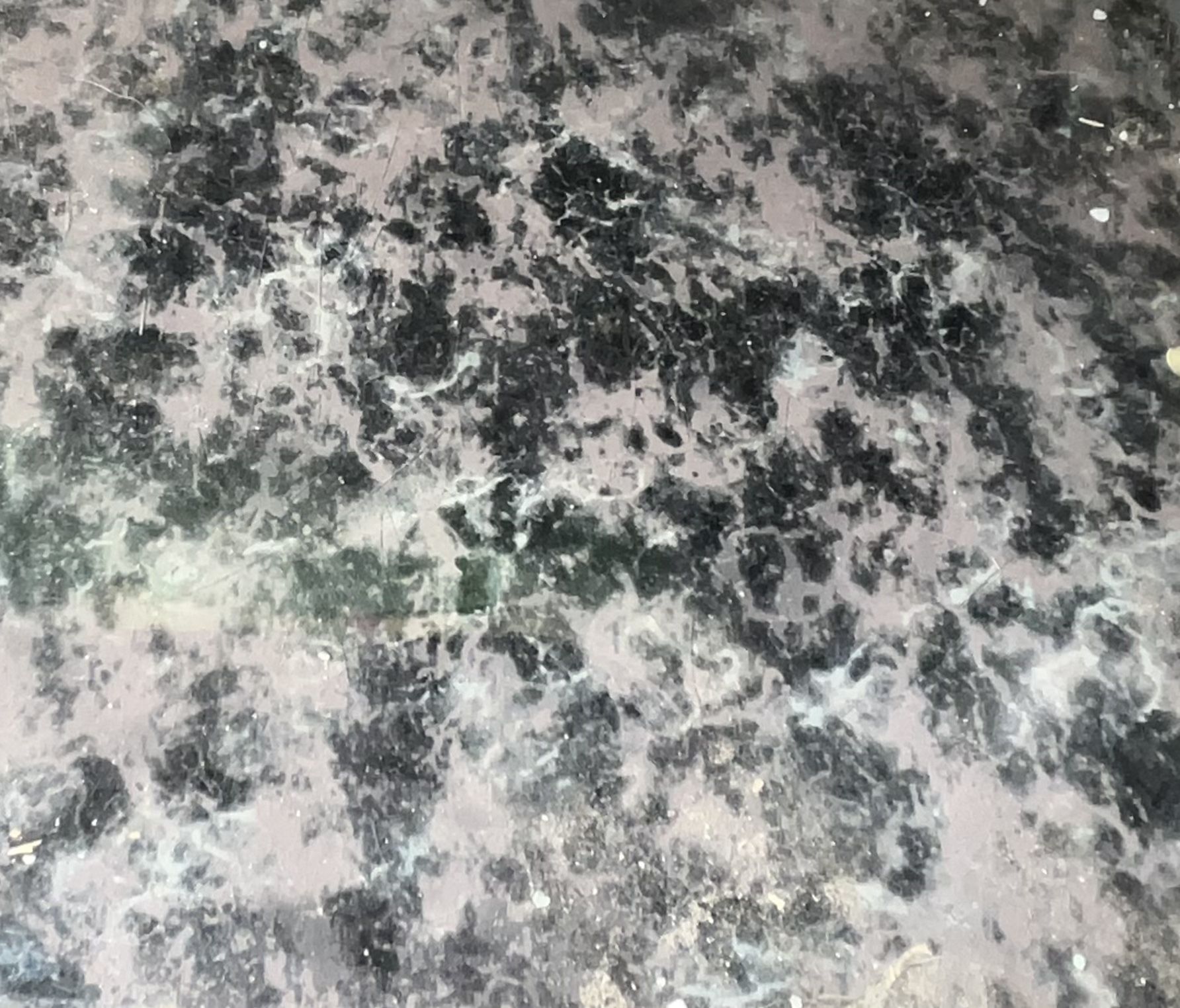 Small Coffee Table Glass Stained Granite