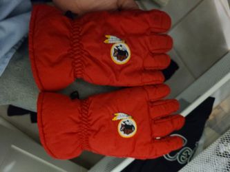 Winter Redskins Gloves