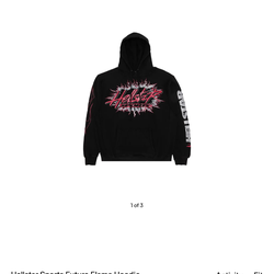 Hellstar Sports Future Flame Hoodie 'Black'