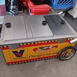 Vienna Beef Hot Dog Cart