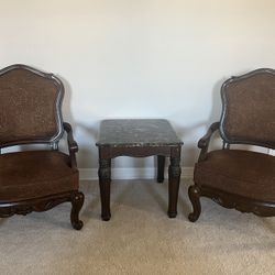 Ashley Accent Chair Set