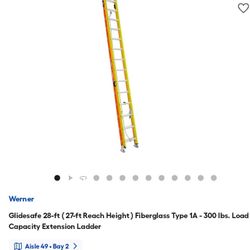 28 Ft Ladder Safe Glide
