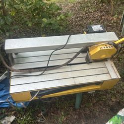 24 Inch Q-EP Wet Tile Bridge Saw