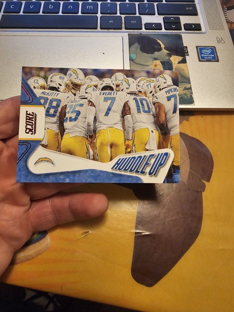 Chargers Football Card