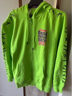 Disneylands 2025 Oogie Boogie green sweater XL