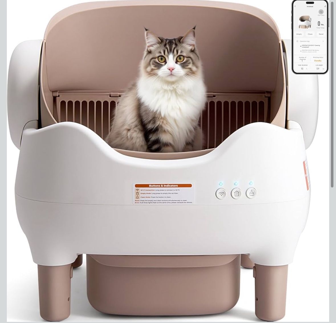 Self Cleaning Litter Box