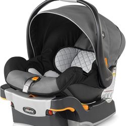 Chicco KeyFit® 30 Infant Car Seat and Base, Rear-Facing Seat for Infants 4-30 lbs., Infant Head and Body Support- ORION Grey Color