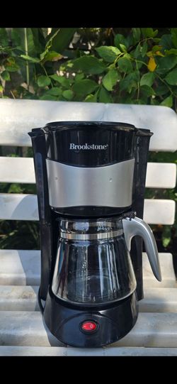 The Brookstone 10 Cup Drip Coffee Machine, Finish: stainless steel