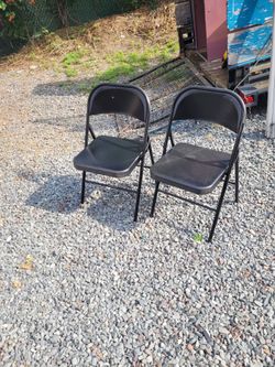 Folding chairs