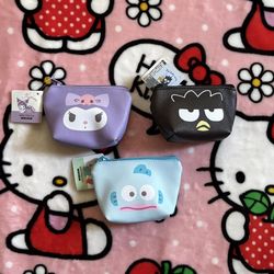 Daiso Sanrio Coin Purses 