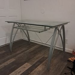 Glass Computer Desk