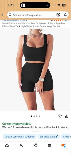 Women’s workout sets XL