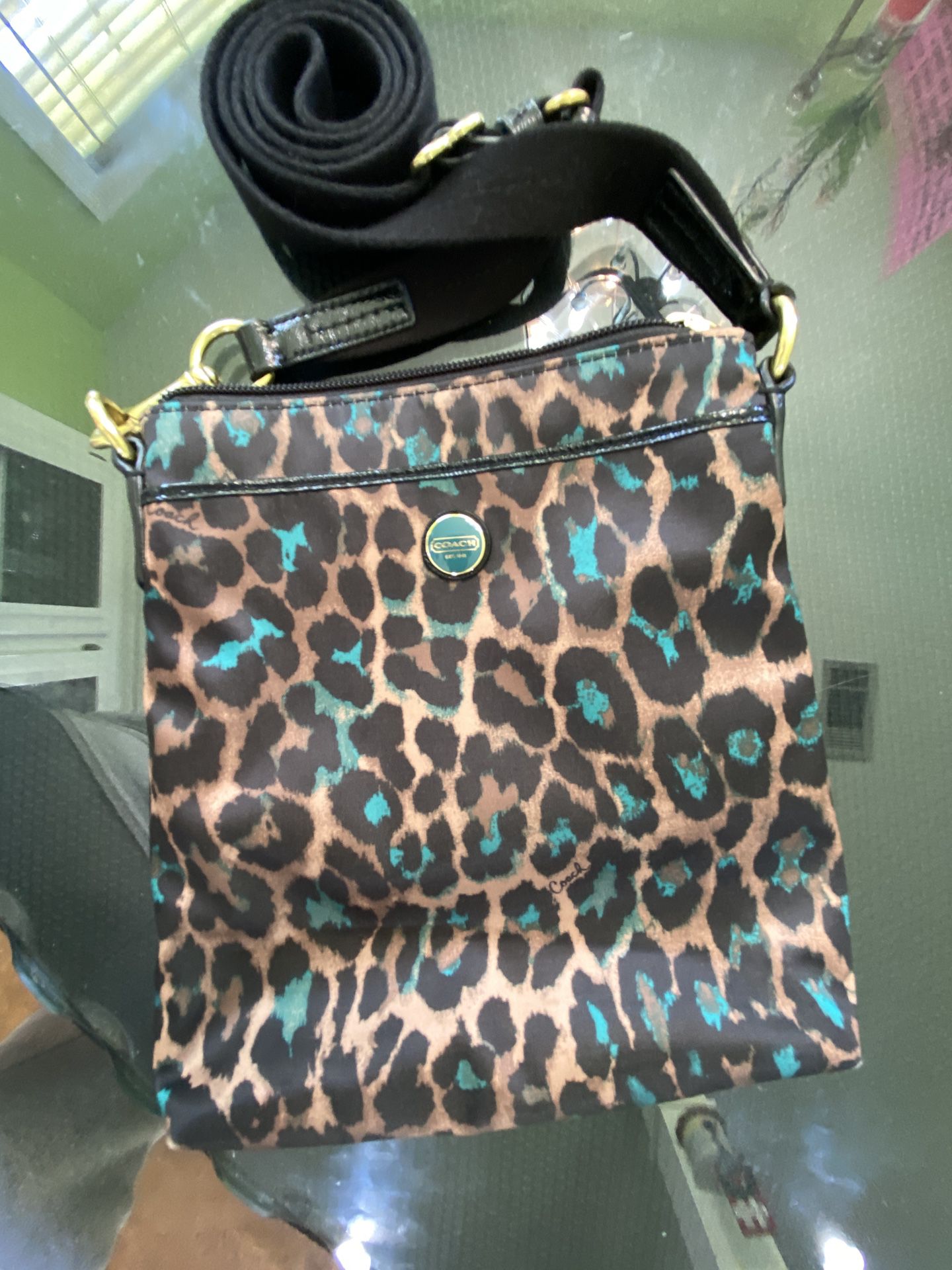 Coach Leopard Print Bag