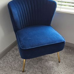Velvet chair