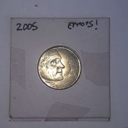 2005 P 5 CENTS BISON