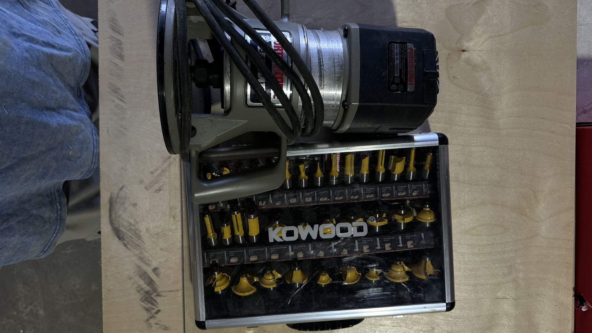 Portal Cable Router And Router Bits