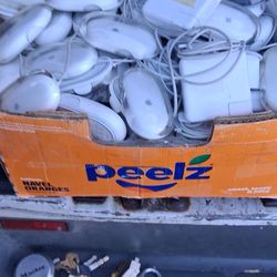 Apple Computer Mice and Chargers