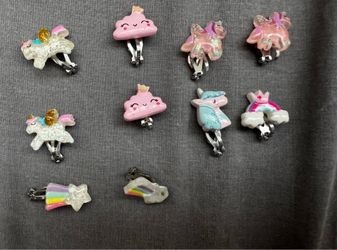 10 clip-on earrings for little kids