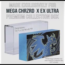 Mega Charizard UPC Acrylic Case