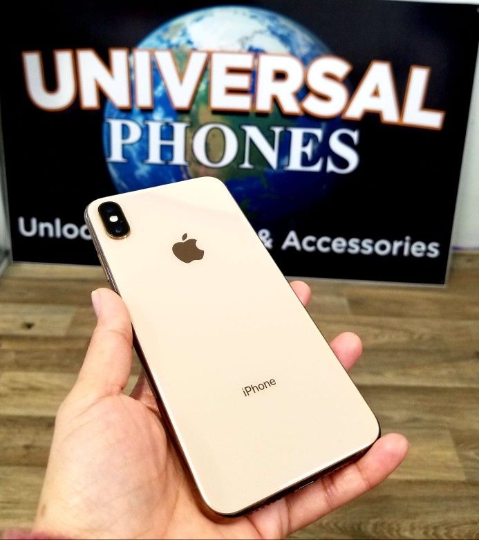 Apple IPhone XS Max 64gb Unlocked, FREE Smartwach/ Headphones. Pay $1 Today Rest in payments. NO CREDIT NEEDED FINANCING