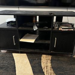 Black TV Stand