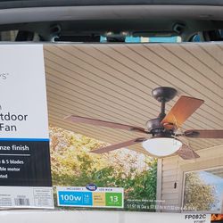 Mainstay 52 Inch Outdoor/Indoor Ceiling Fan