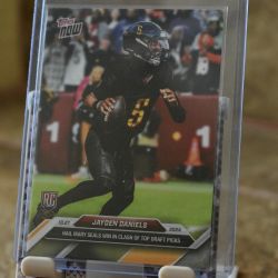 Jayden Daniels Topps Rookie Card