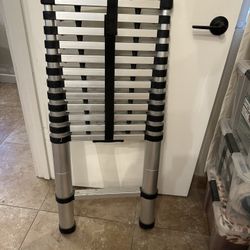 12.5 FT Aluminum Telescoping Ladder