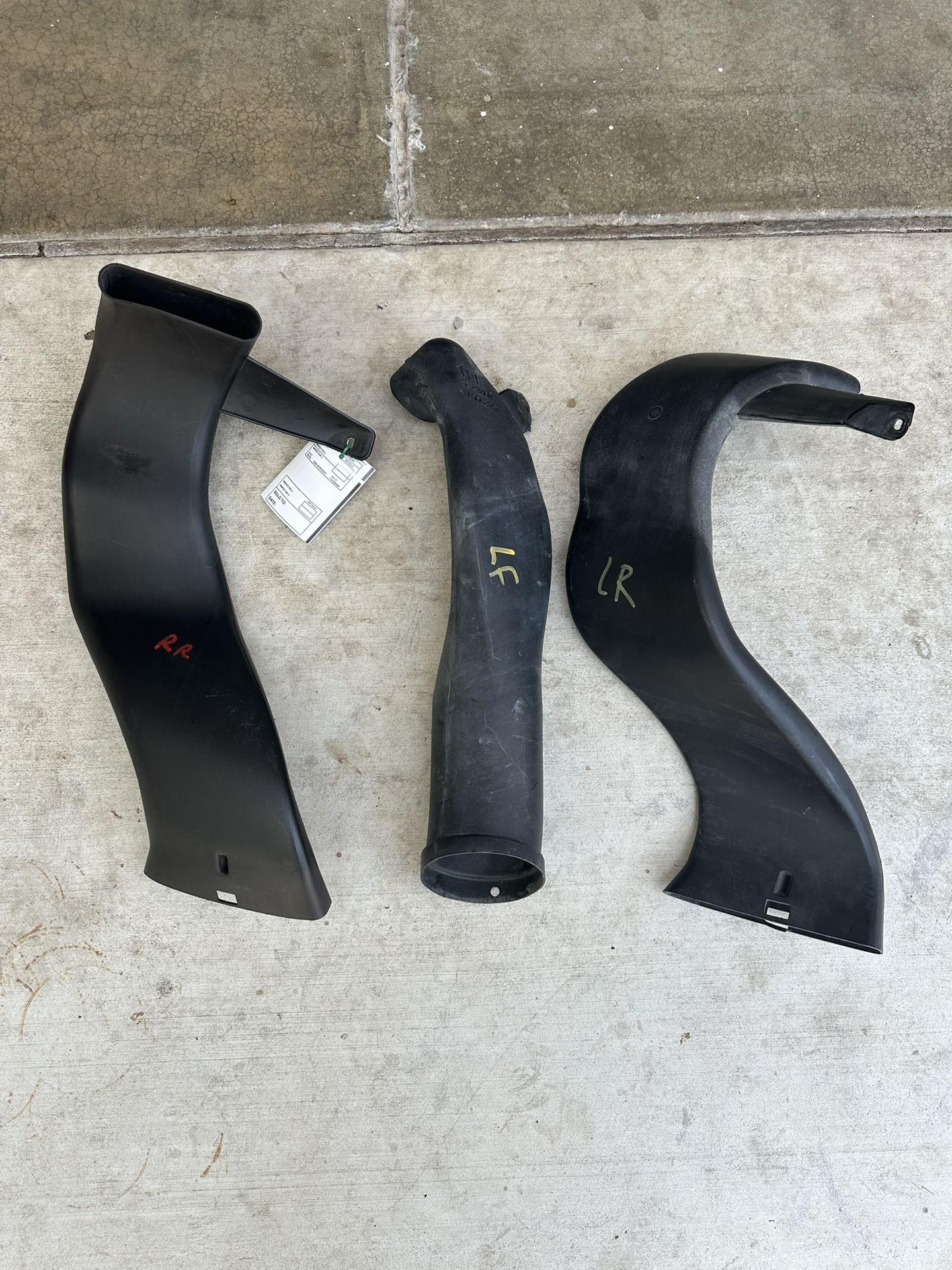 C6 Brake cooling Ducts OEM