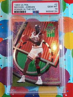 1993 Ultra Michael Jordan Power in the Key #2