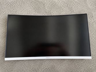 Dual NZXT 32” Curved Gaming Monitors – Excellent Condition