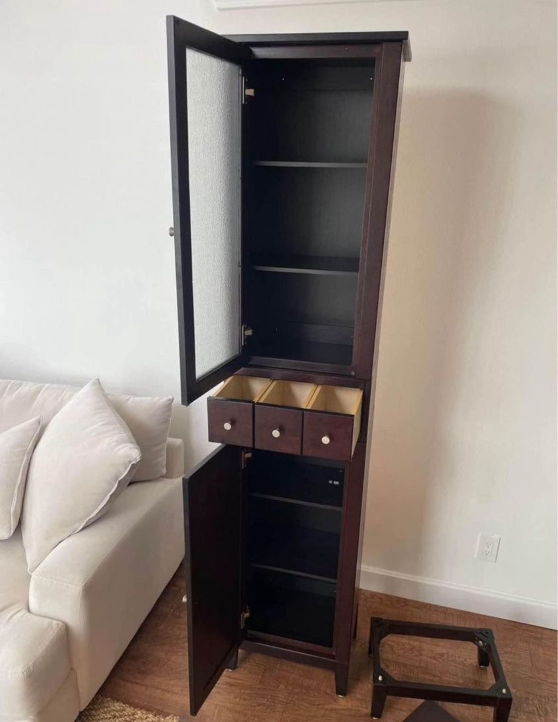 3 Piece Stackable Or Seperate Storage Shelving