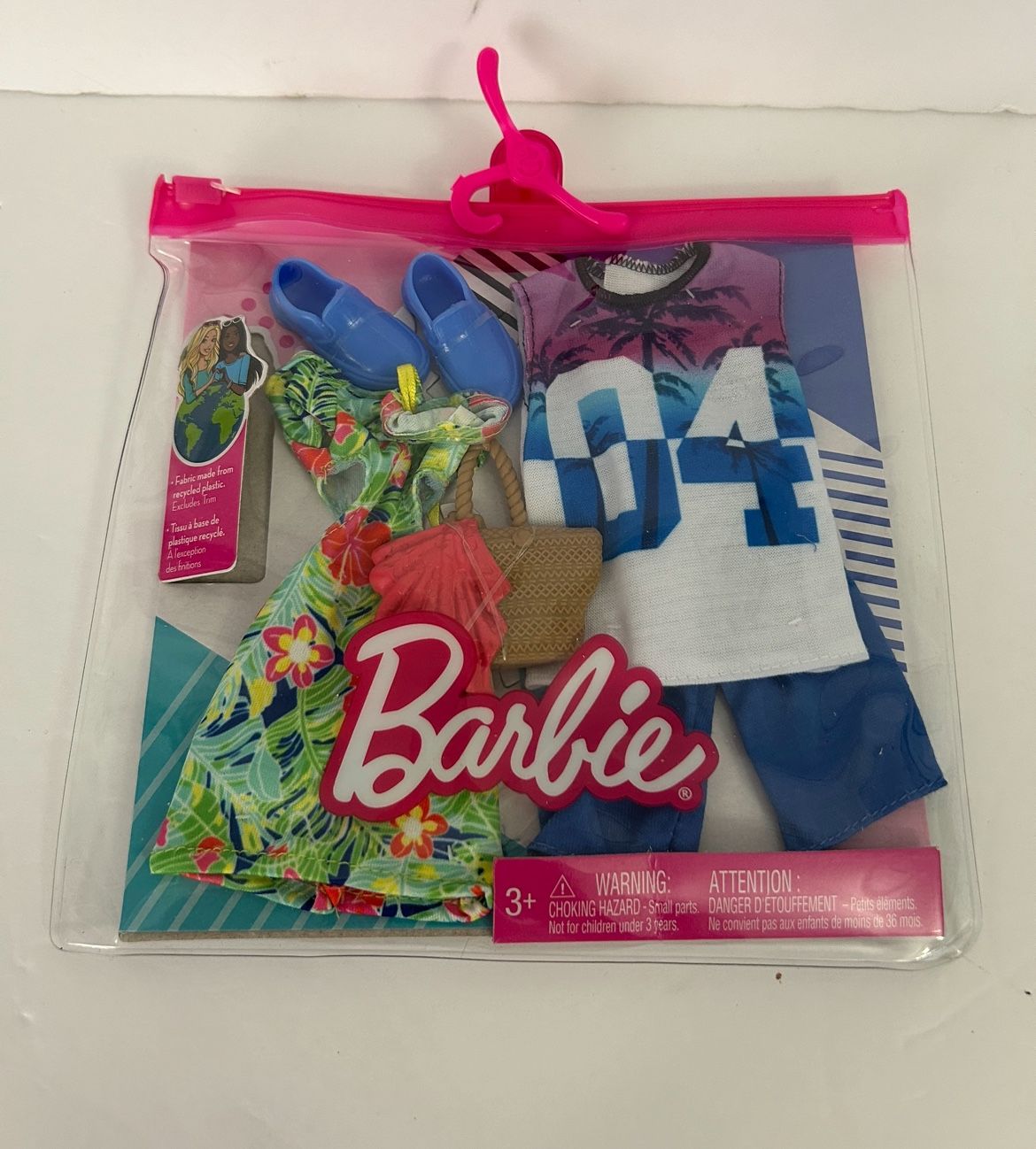 New Barbie and Ken Summer Clothes And Accessories