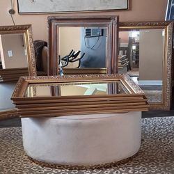Large Ornate Baroque Style Mirrors