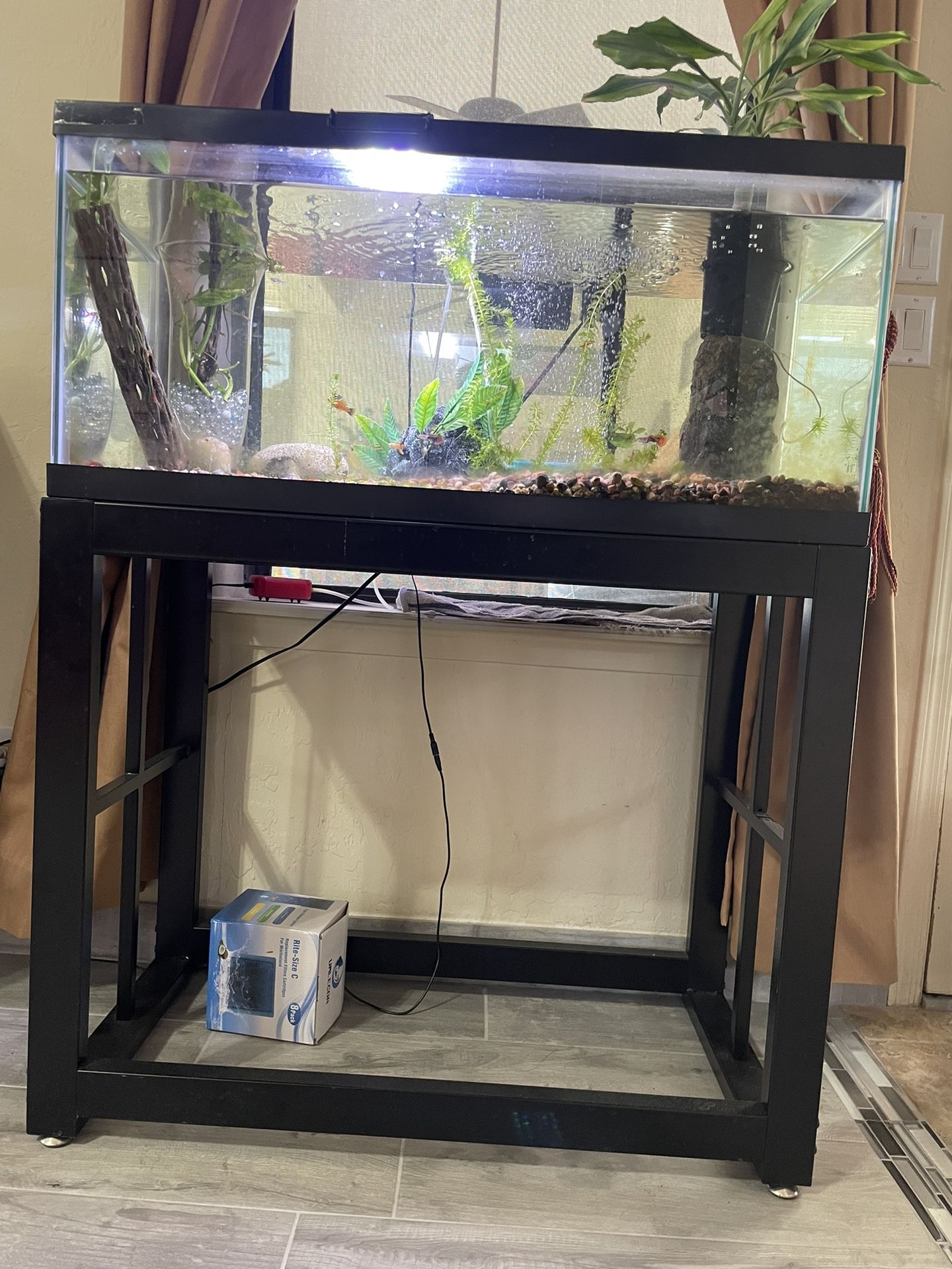 48 Gallons Fish Tank With Stand