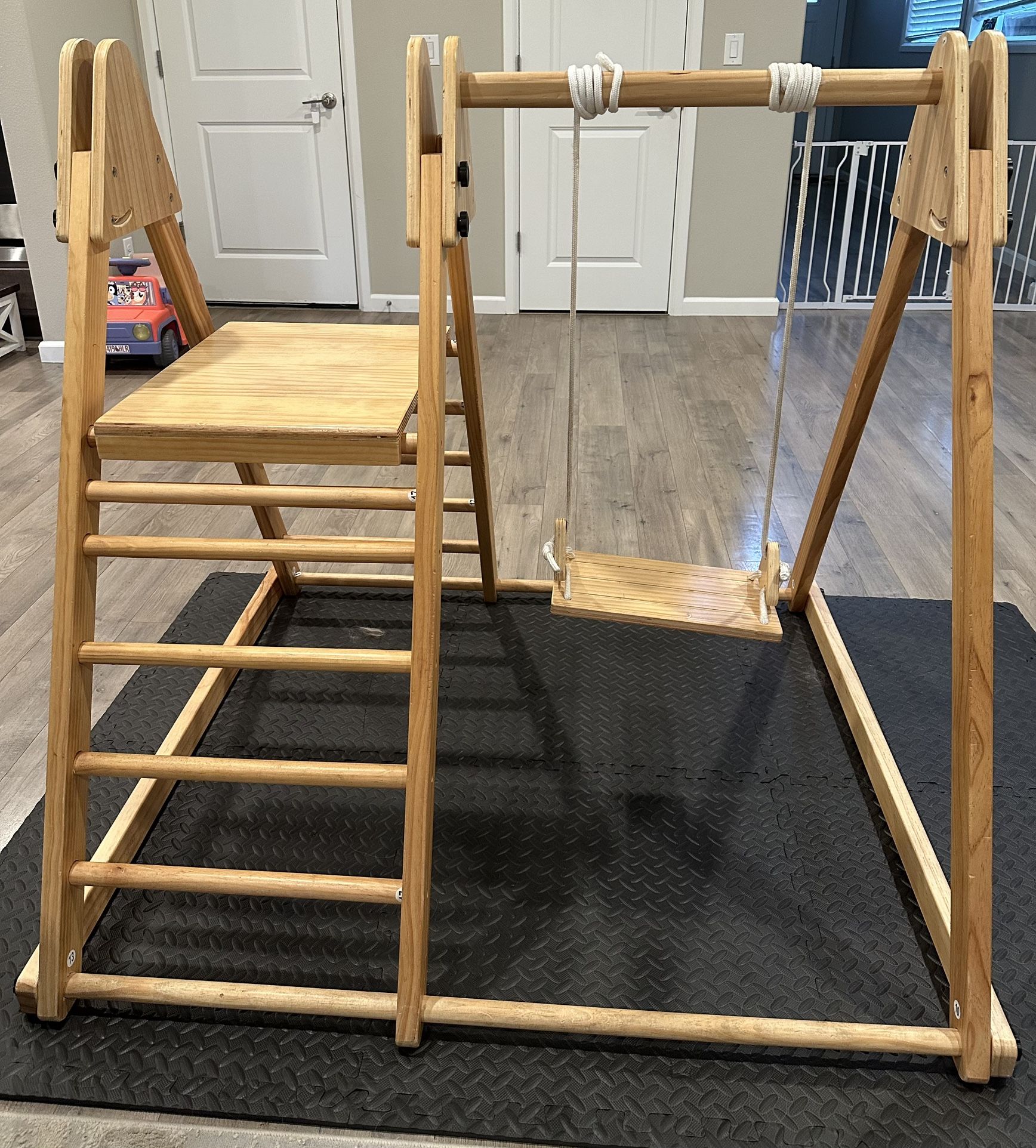 Wooden Play Gym Indoor