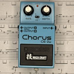 Boss CE-2W Waza Crafts Chorus Pedal