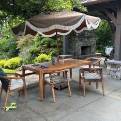 Patio Table And Chairs Set