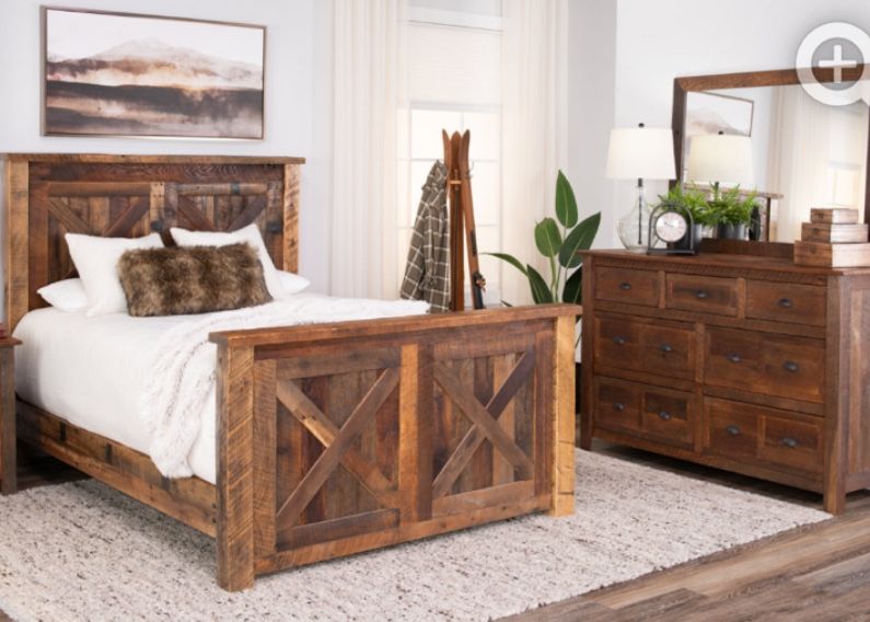 Barnwood King Bedset