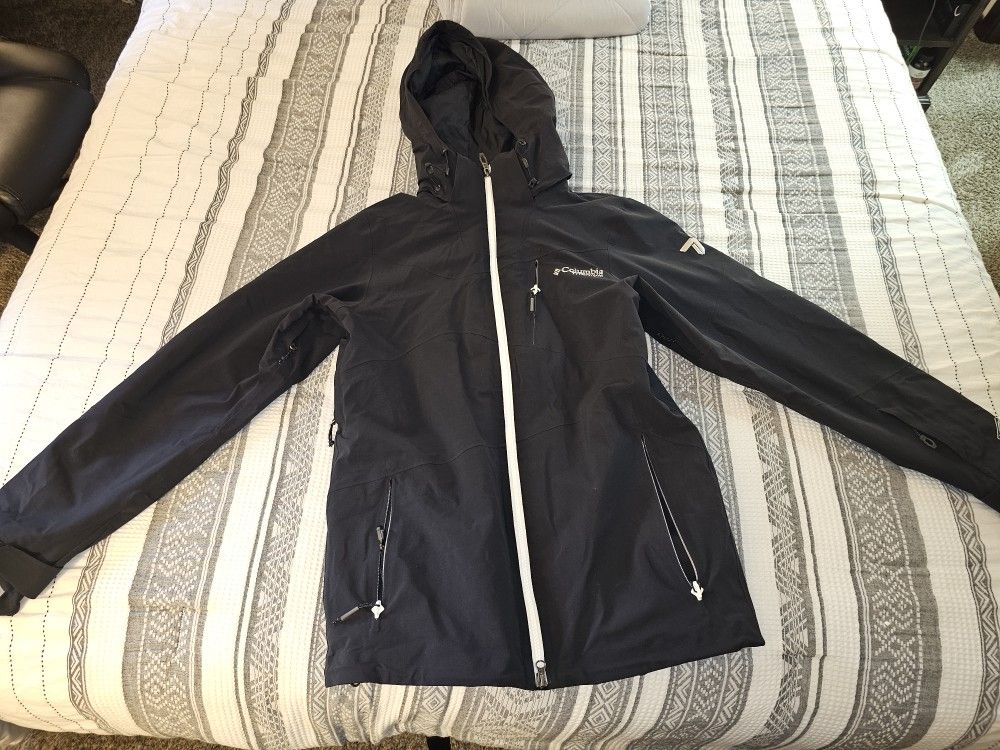 Columbia Titanium Omni-Heat Waterproof Shell Jacket – Men’s Small – Excellent Condition
