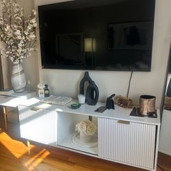 White Tv Stand 65”