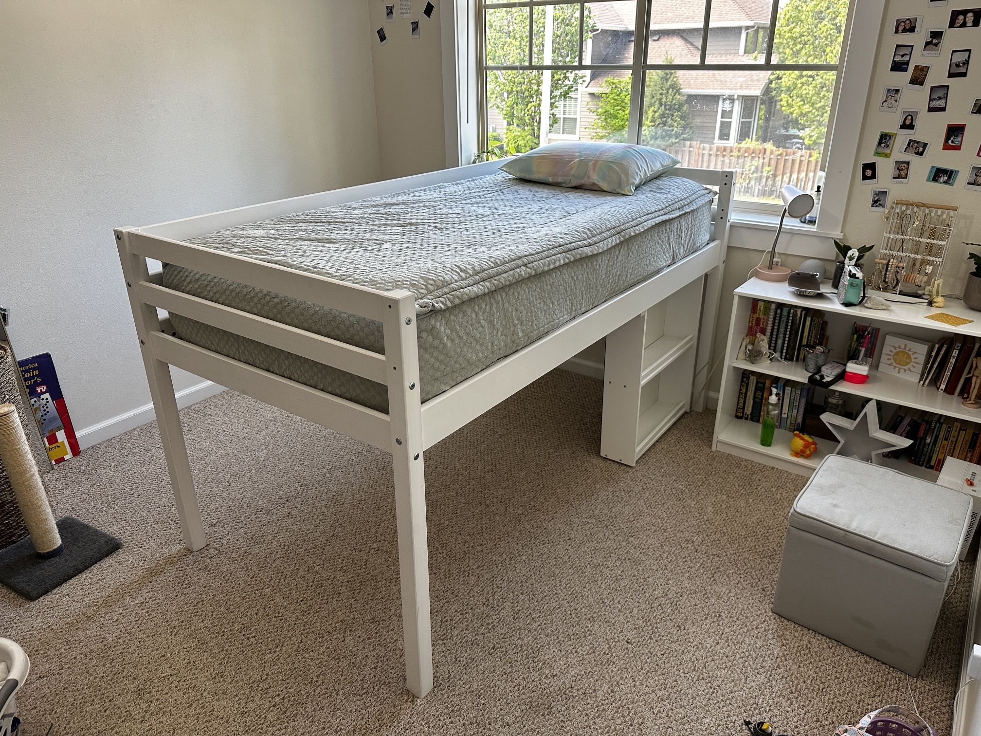 Loft Bed With Pull Out Desk