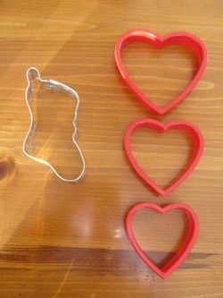 Four Vintage Cookie Cutters