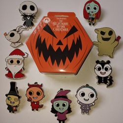 Disney Park's The Nightmare Before Christmas Full Set Pins