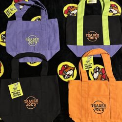 Trader Joe Halloween Tote Bags
