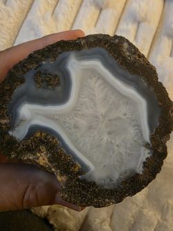 Blue Striped Agate
