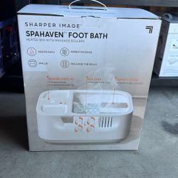 Sharper Image SpaHaven Foot Bath