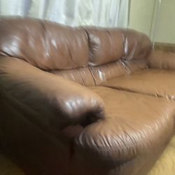 Leather Couch, Can Deliver 
