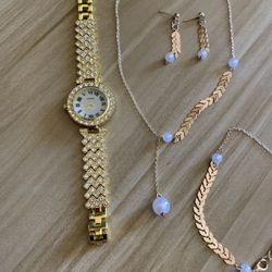 4 Pieces Jewelry Set