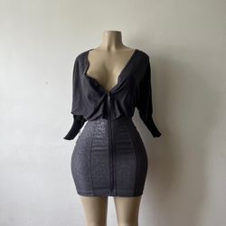 New Jessica Simpson Grey Dress (Tag Attached) - Size 2